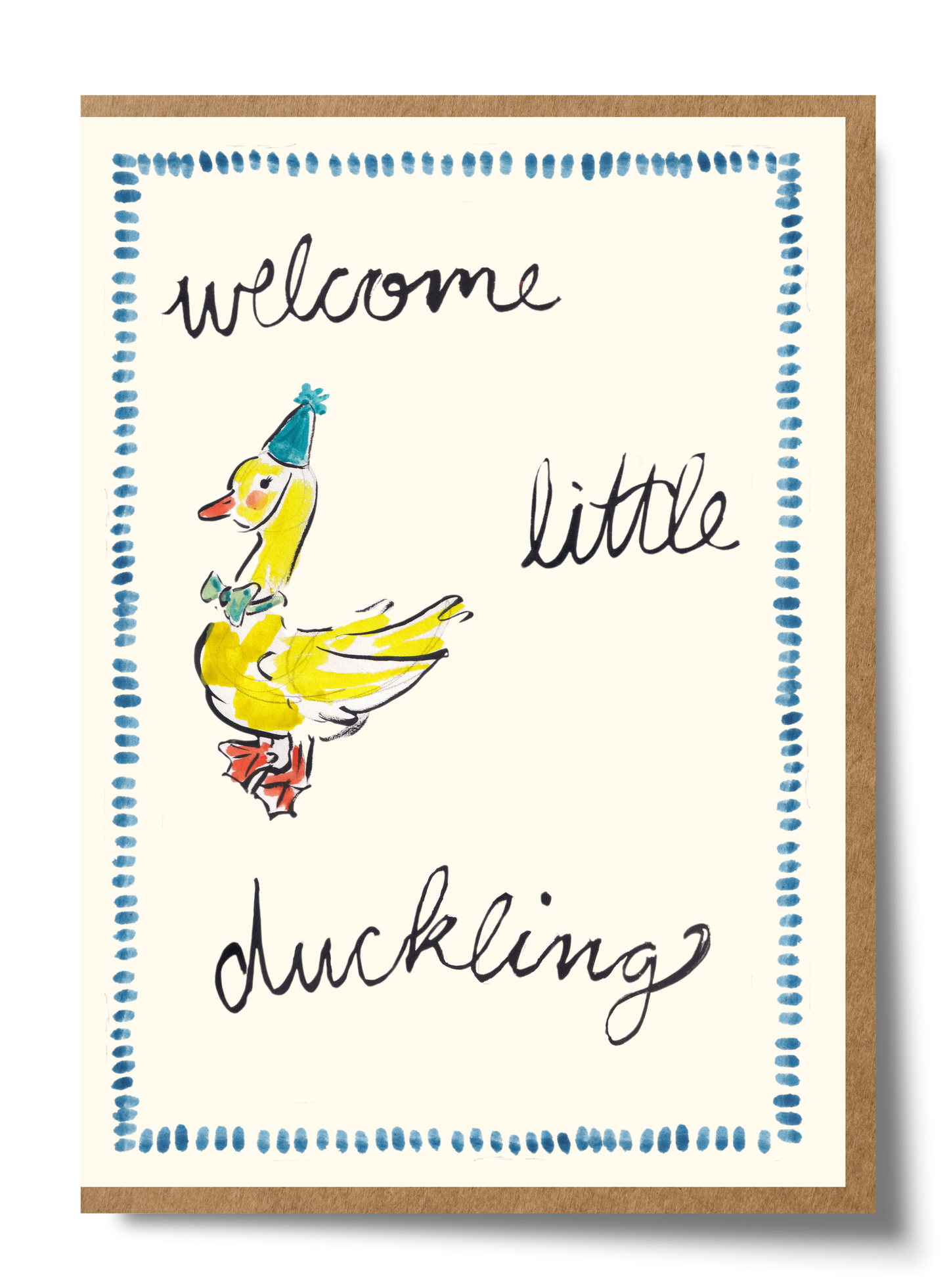 Welcome Little Duckling (Blue)