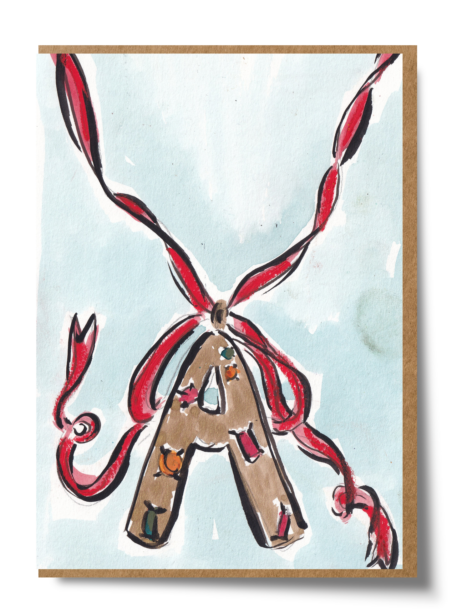 'A' Necklace