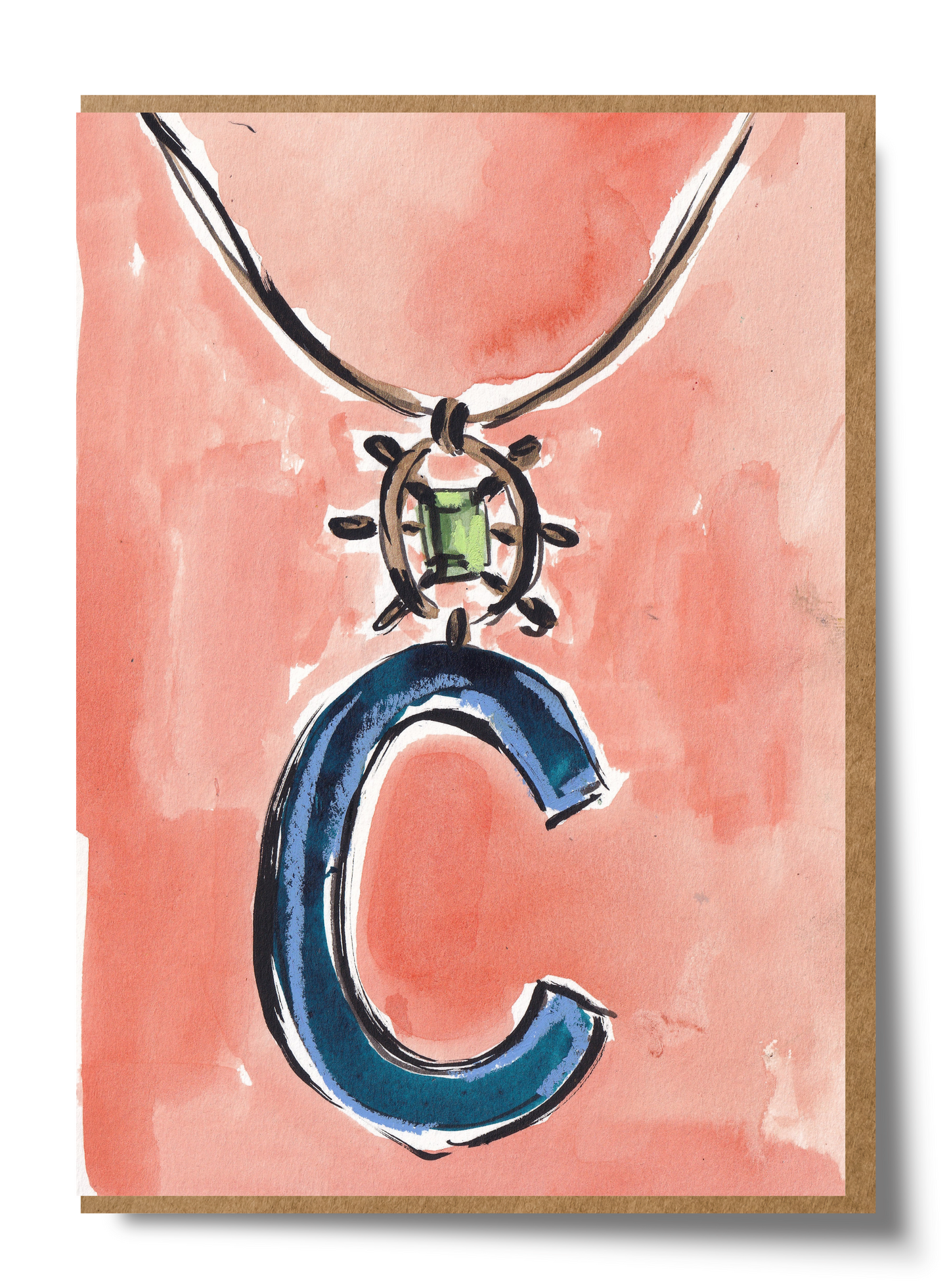 'C' Necklace