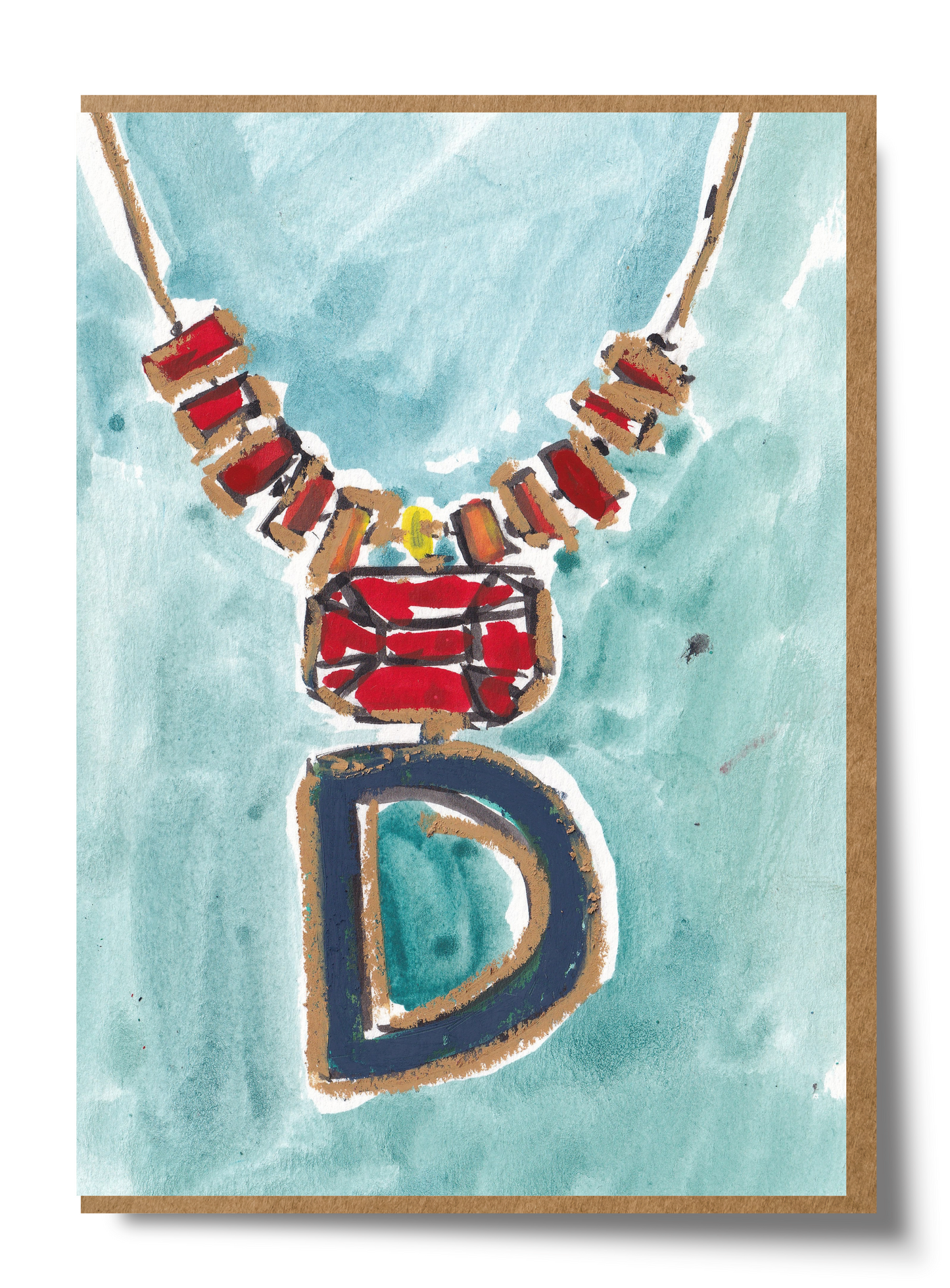'D' Necklace