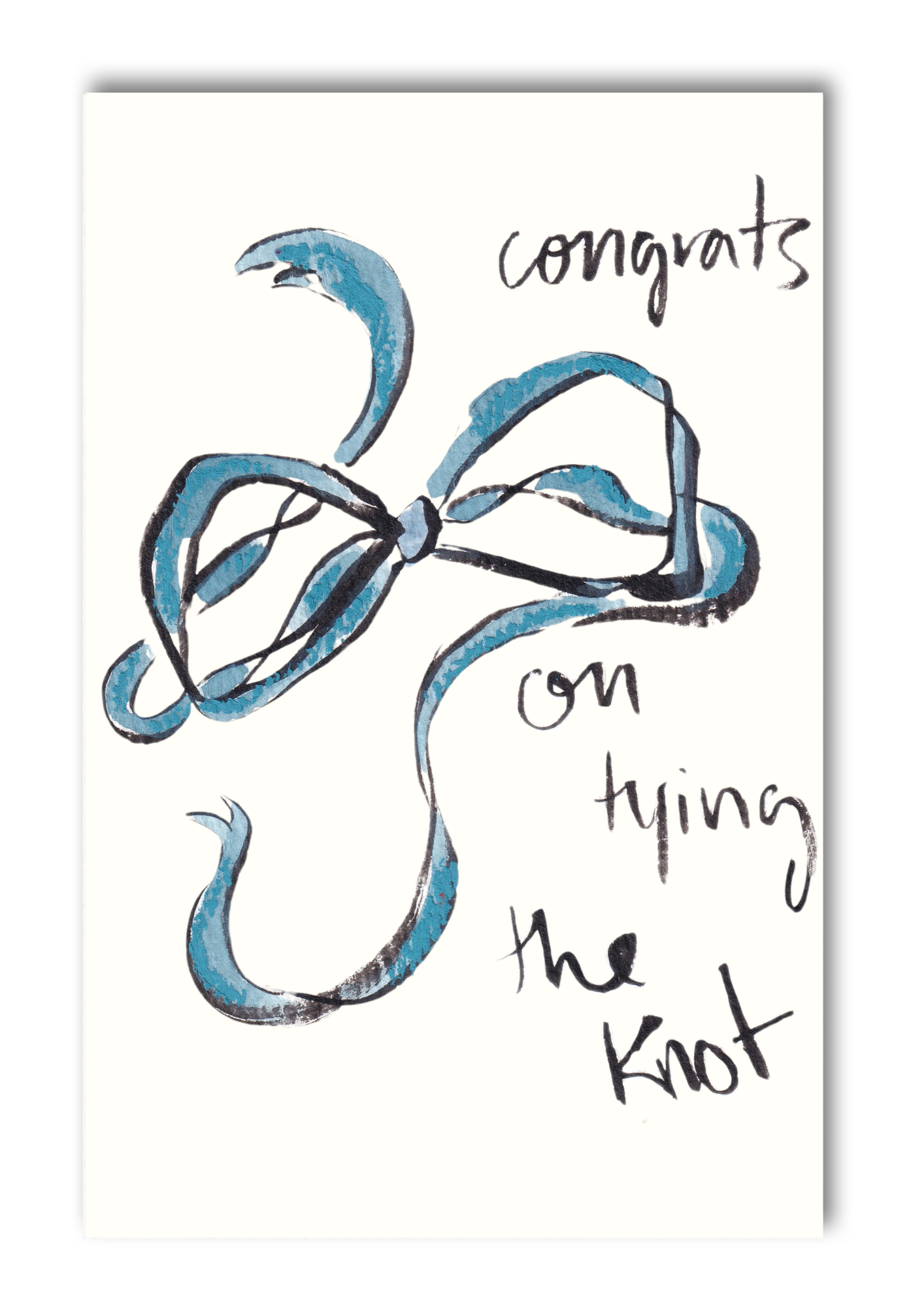 Congrats on Tying the Knot Card