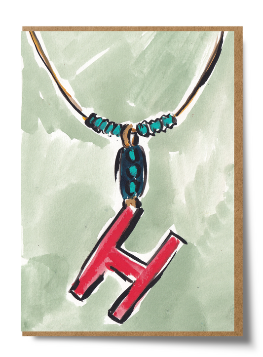 'H' Necklace
