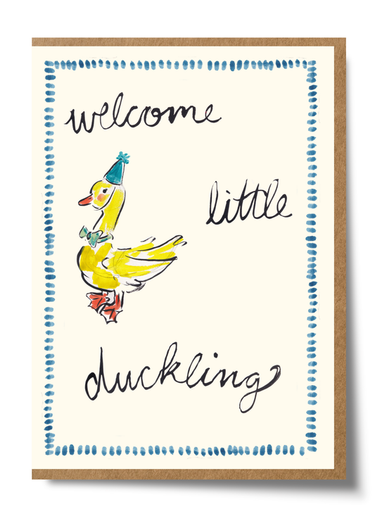Welcome Little Duckling (Blue)