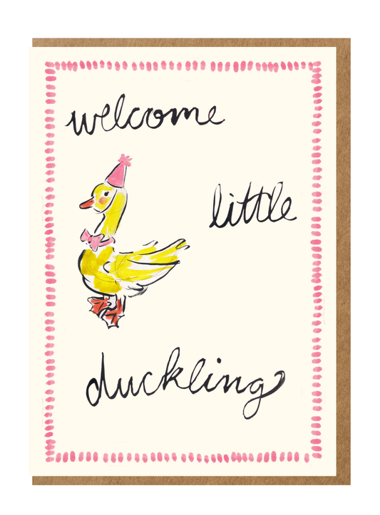 Welcome Little Duckling (Pink)
