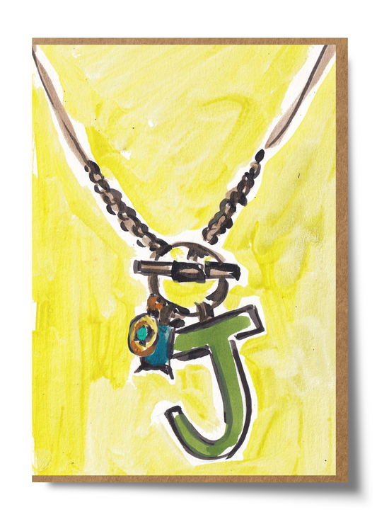'J' Necklace