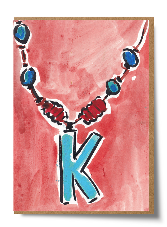 'K' Necklace