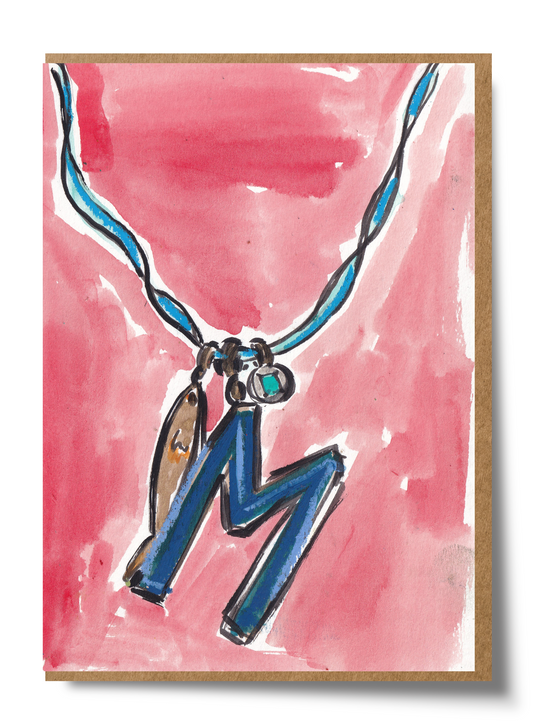 'M' Necklace