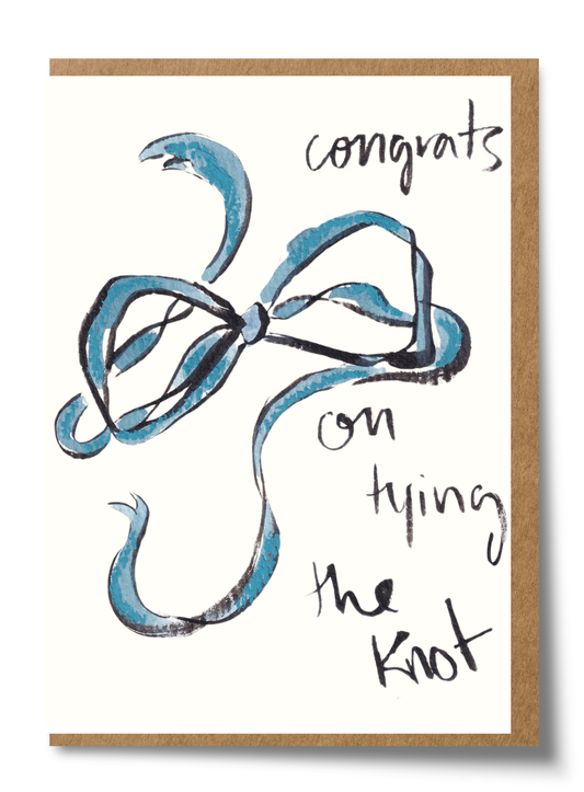 Congrats on Tying the Knot Card