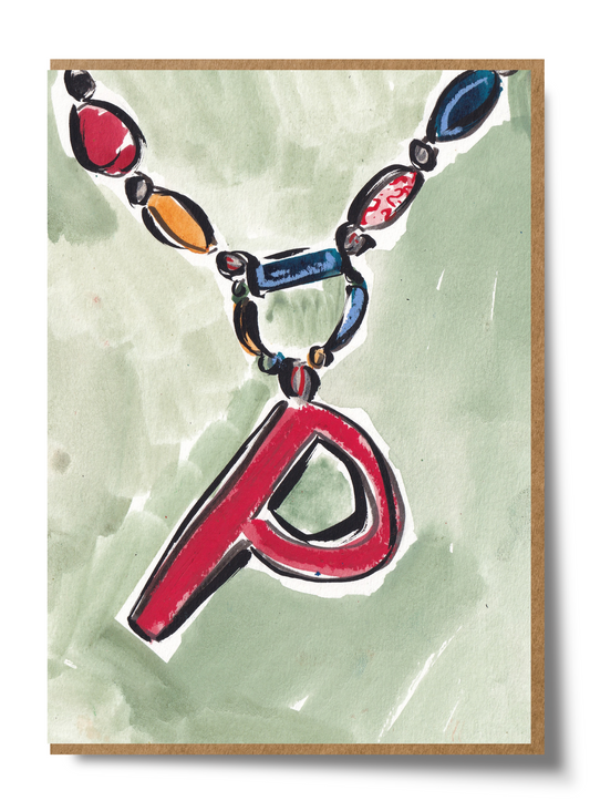 'P' Necklace