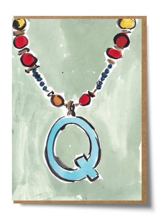 'Q' Necklace