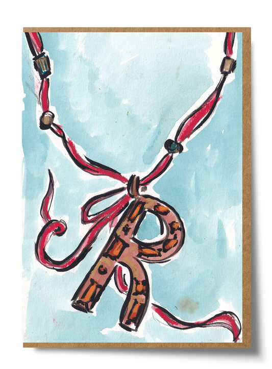 'R' Necklace