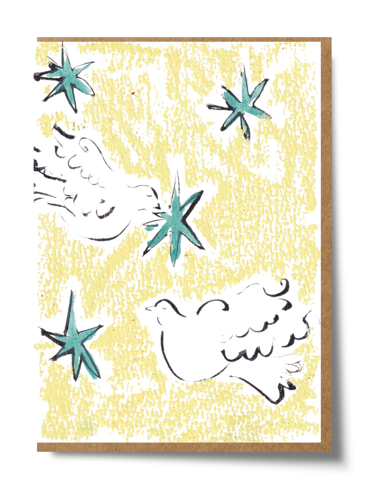Doves Greeting Card