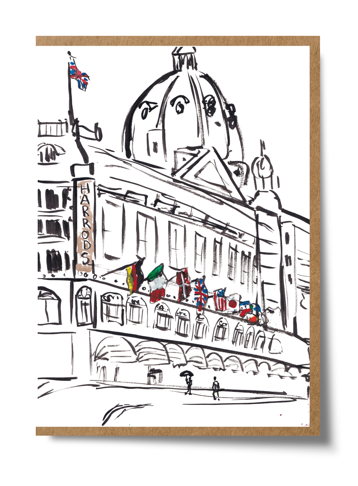 Harrods Greeting Card