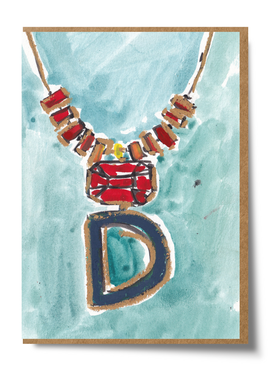 'D' Necklace