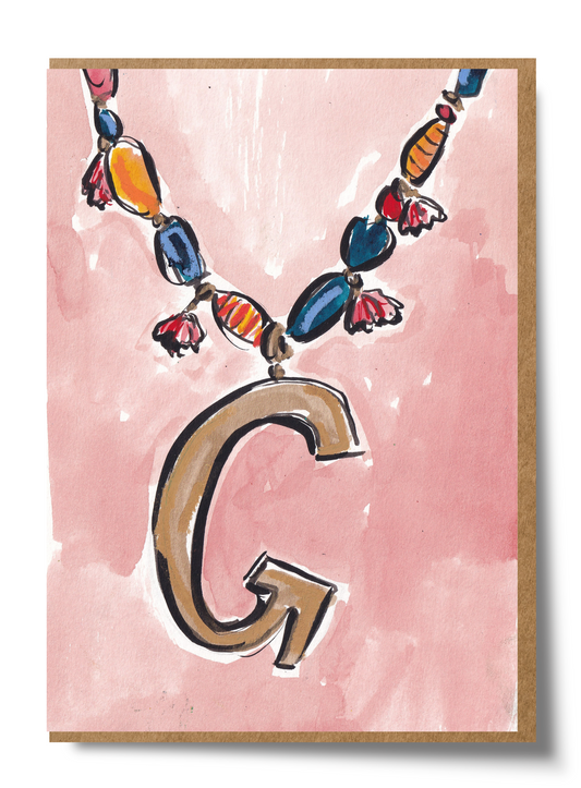 'G' Necklace