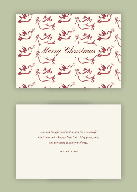 Digital Download: Christmas Card Template