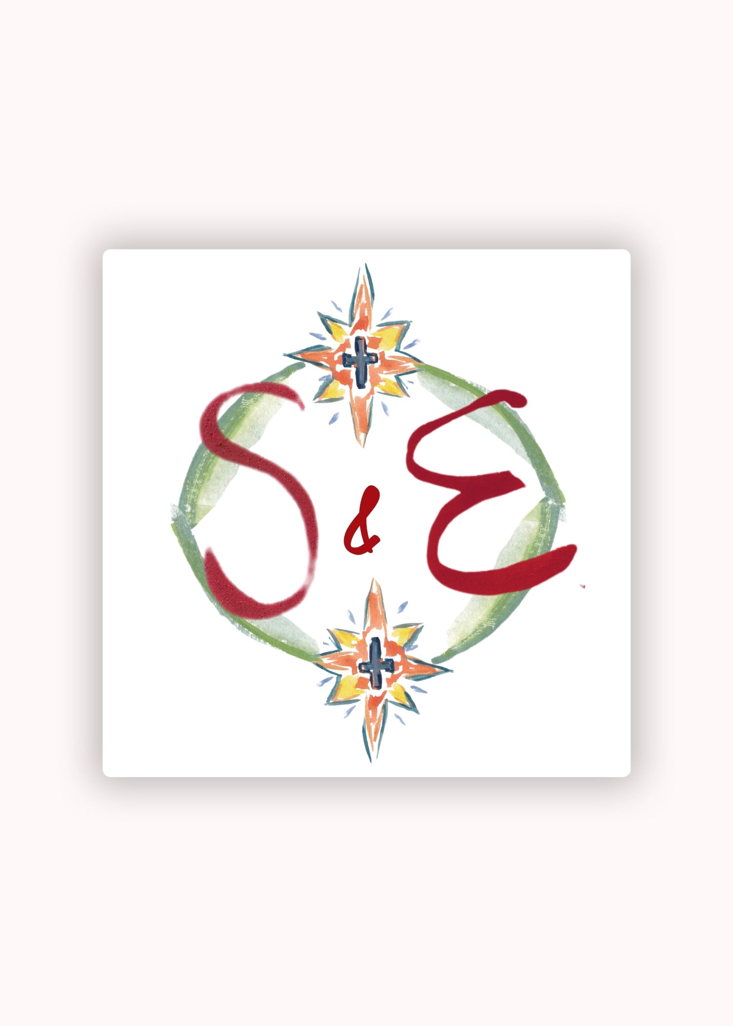 Custom Wedding Crest