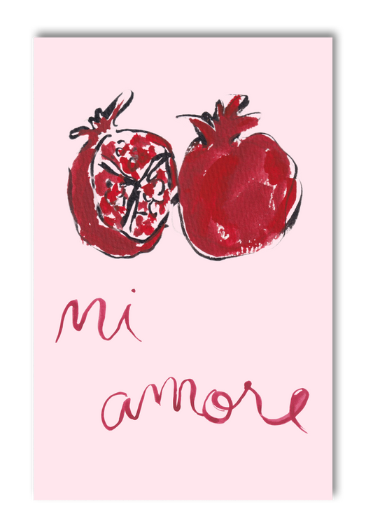 Mi Amore Greeting Cards