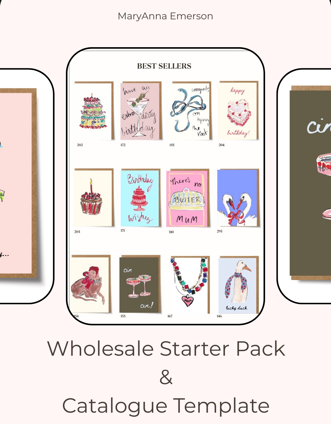 Wholesale Starter Pack & Catalogue Template