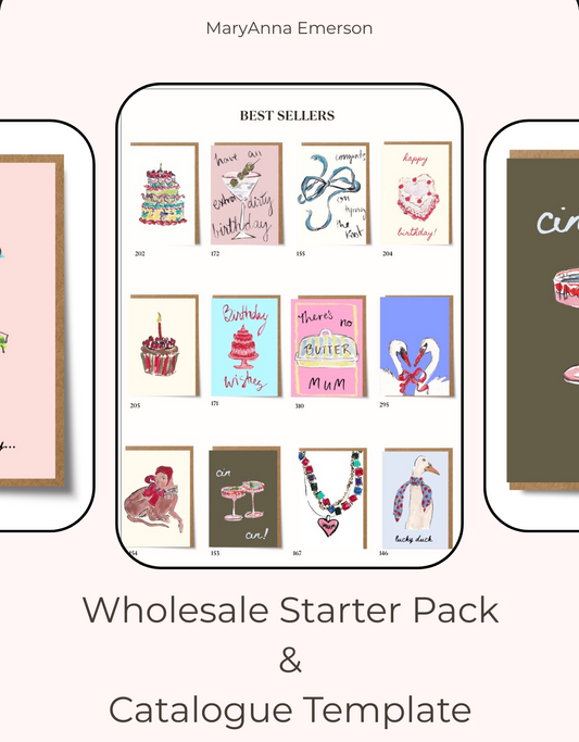 Wholesale Starter Pack & Catalogue Template